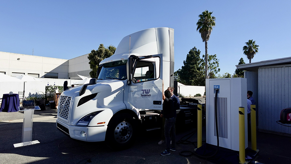 Terawatt Infrastructure Breaks Ground On Heavy Duty Ev Charging Site