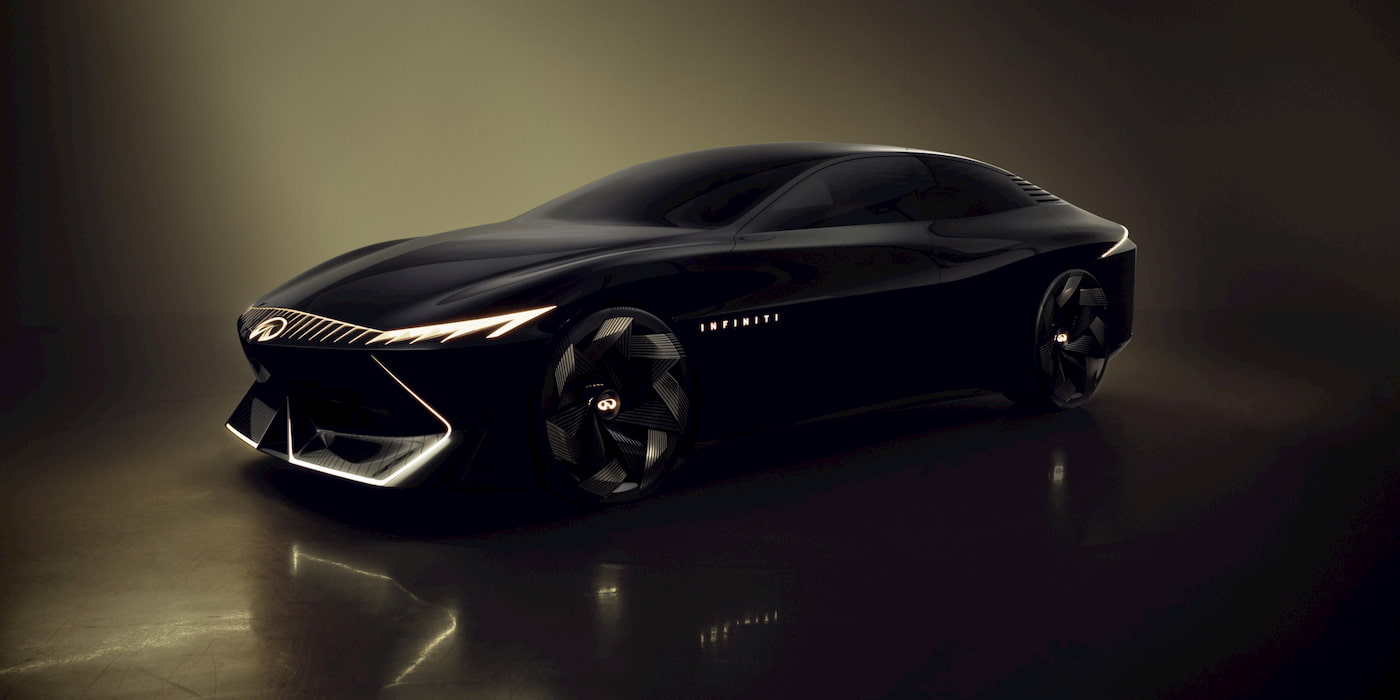 Infiniti Unveils Sleek Vision Qe Electric Sedan Previewing The Brands First Ev Evearly News