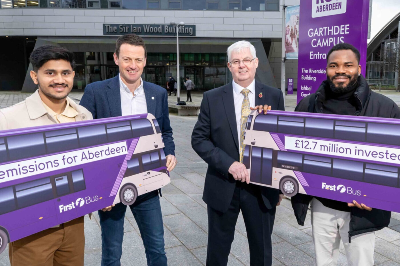 first bus partners with robert gordon university