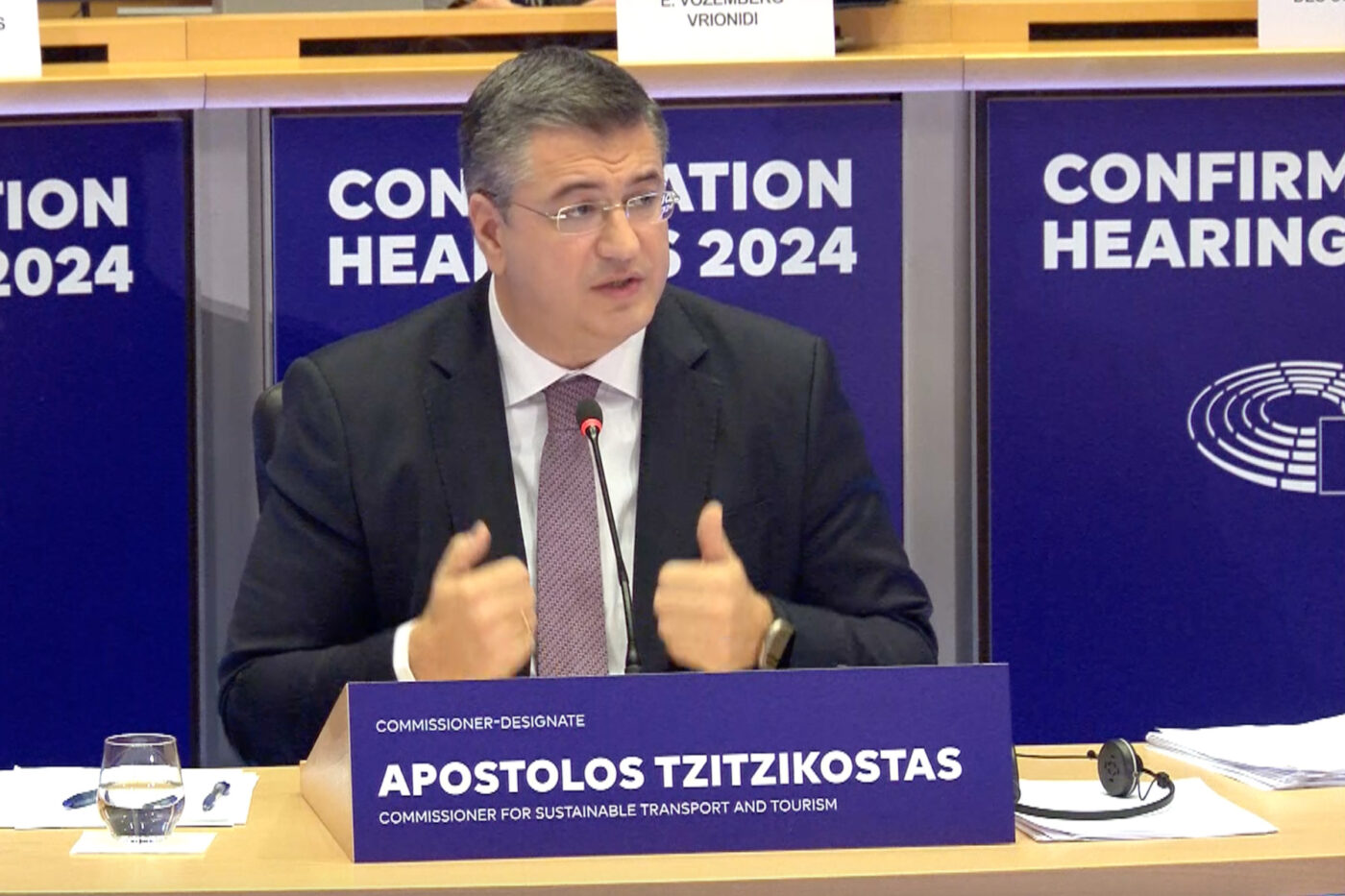 apostolos tzitzikostas eu hearing 2024