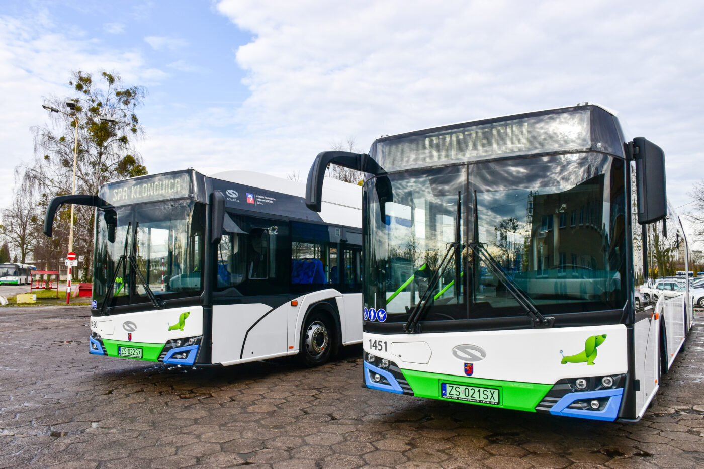 solaris urbino szczecin electric buses