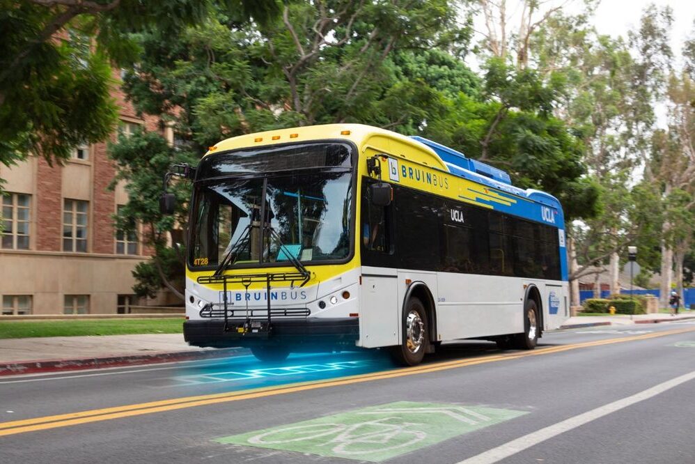 electric bus bruin bus ucla california