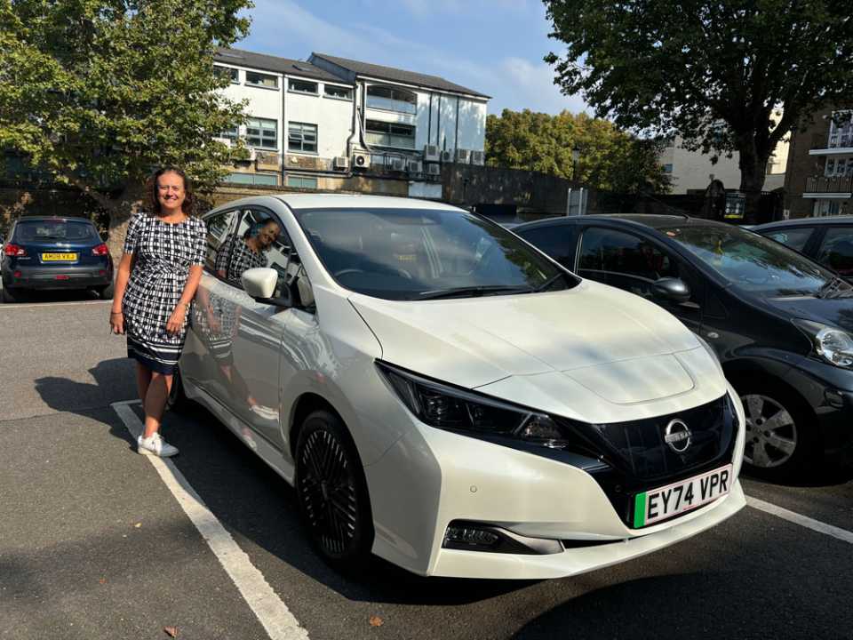 janet lewis, director of operations nhs clch new electric pool cars