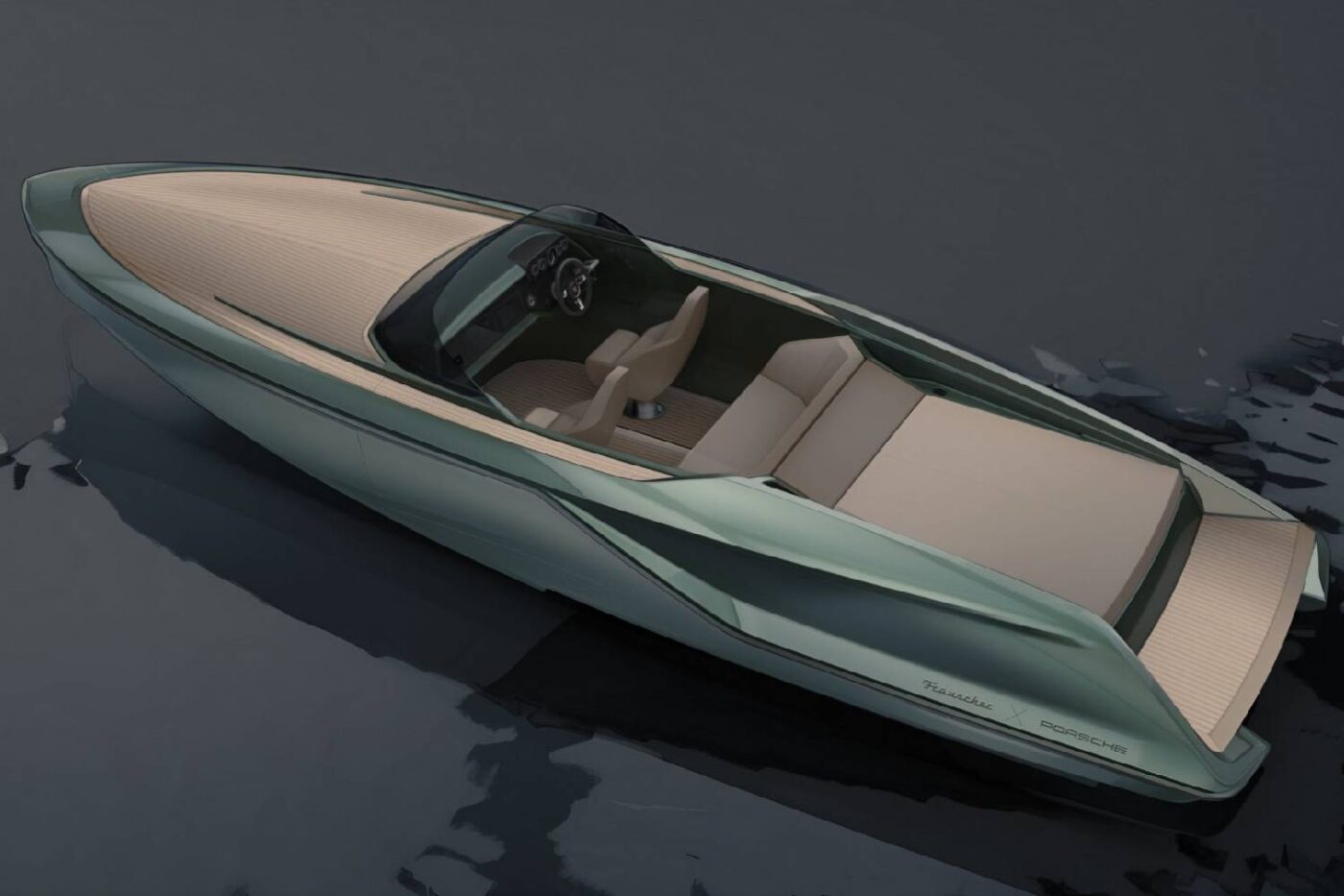 porsche frauscher e boat 2024