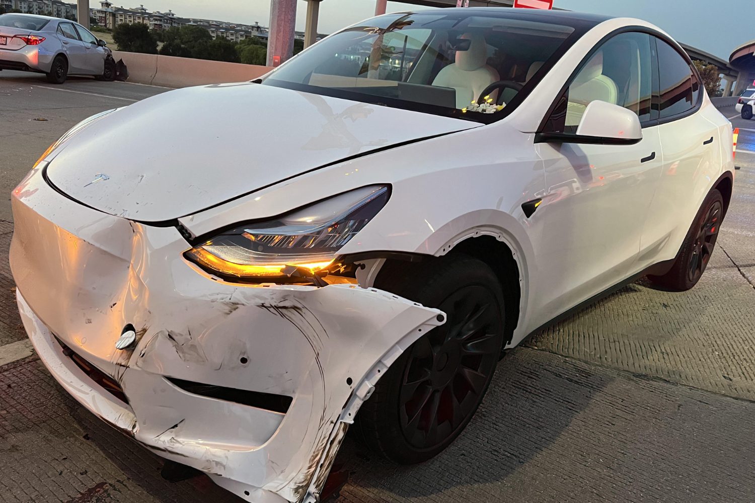 Accident Tesla