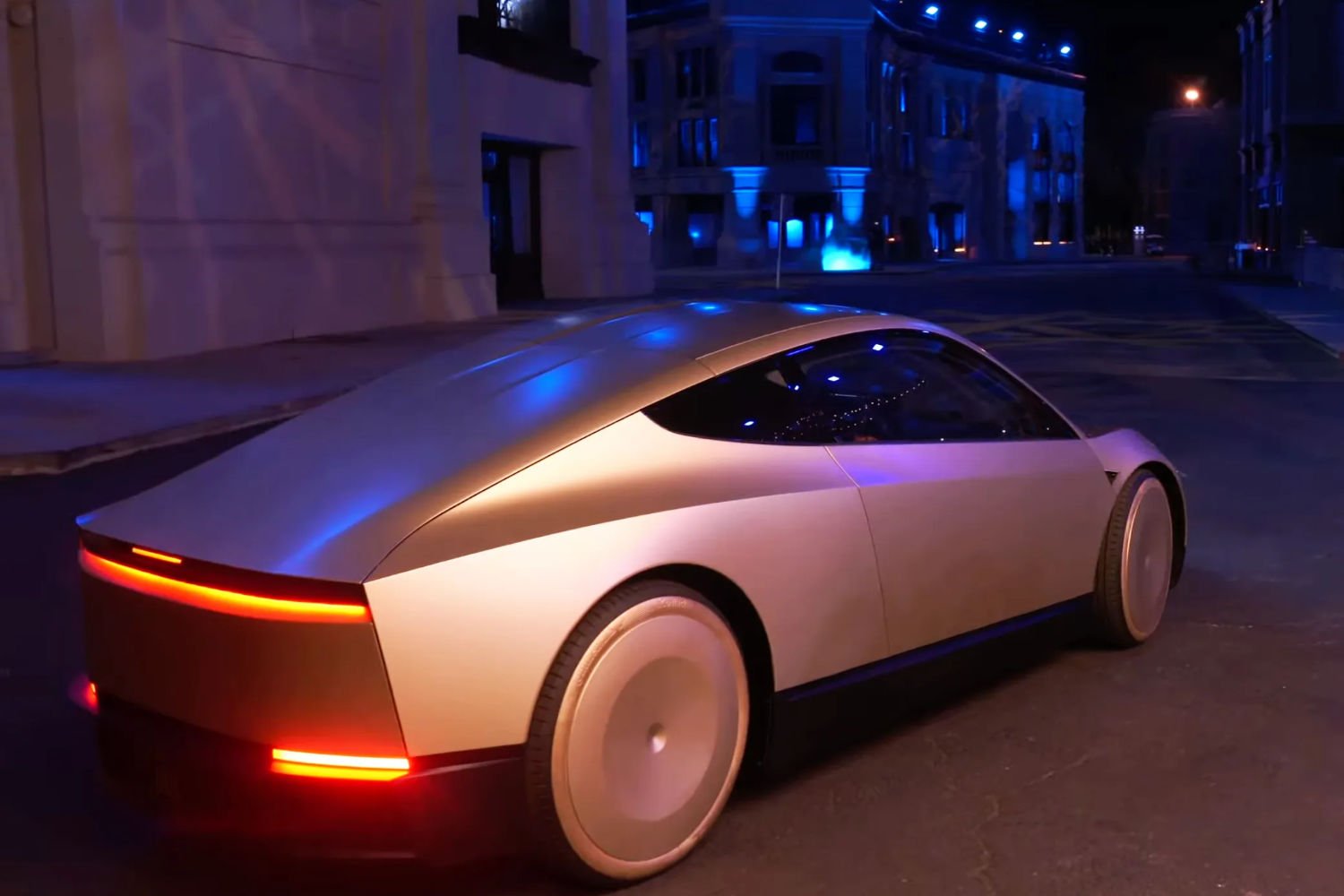 Tesla Cybercab Voiture Autonome